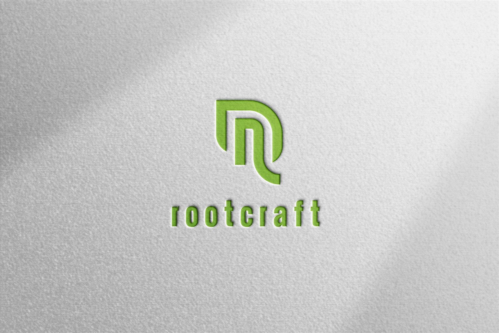 Rootcraft Logo Mockup